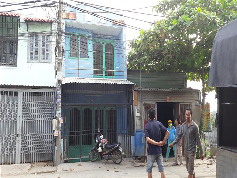 Bán nhà mặt tiền đường 1B, xã Vĩnh Lộc B, 4x14 giá 1.2 tỷ giấy tay khu dân cư hiện hữu