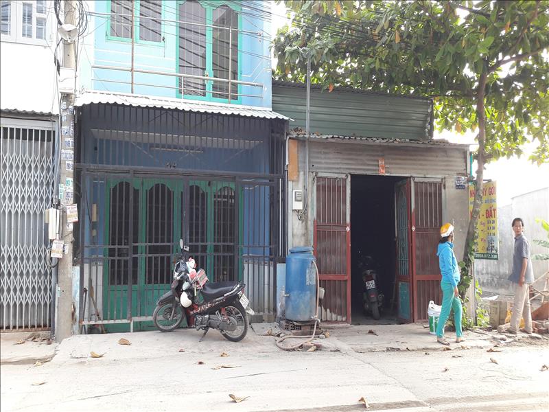 Bán nhà mặt tiền đường 1B, xã Vĩnh Lộc B, 4x14 giá 1.2 tỷ giấy tay khu dân cư hiện hữu