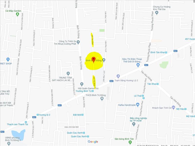 Bán xưởng 631m2 mặt tiền Đình Tân Khai, Bình Tân giá 23 tỷ Bán xưởng 631m2 mặt tiền Đình Tân Khai, Bình Tân giá 23 tỷ