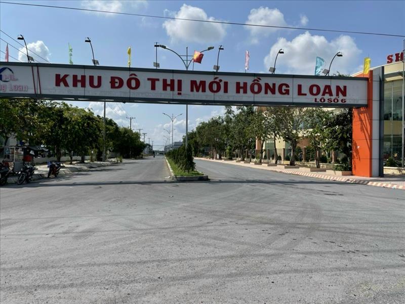 Nền KDC Hồng Loan