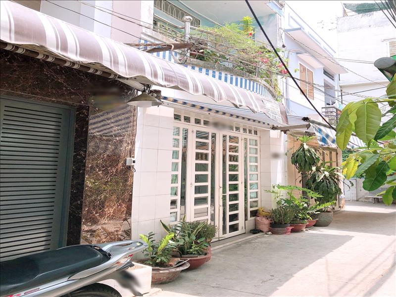 Bán nhà 1 sẹc, 1 lầu đúc hẻm 184 đường Âu Dương Lân F3 Q8