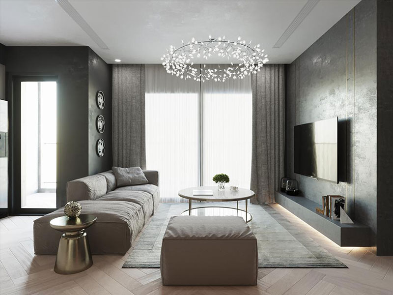 Chung cư thủ thiêm xanh 60m² 2 PN,1WC Chung cư thủ thiêm xanh 60m² 2 PN,1WC