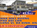 Em cần bán nhà mặt đường phố Đội Cấn, phường Cống Vị, quận Ba Đình, TP Hà Nội