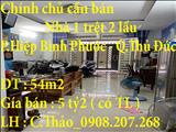 Chính chủ cần bán nhà 1 trệt 2 lầu ở Phường Hiệp Bình Phước , Quận Thủ Đức , TP HCM