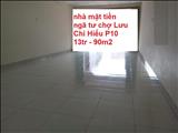 Cho thuê nhà mặt tiền ngay Ngã 4 chợ Lưu Chí Hiếu P10 Vũng Tàu